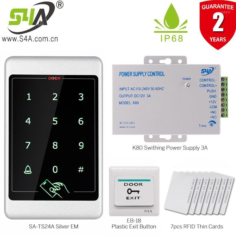 

Metal and Waterproof Touch screen Access for nfc access control reader standalone full kits control system1