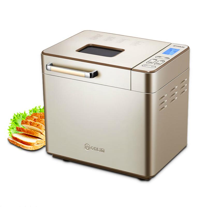 

Donlim Bread Machine LCD Fully Automatic Small Multi-function Intelligent Bread Maker Ferment Flour Maker DL-TM018 Toaster