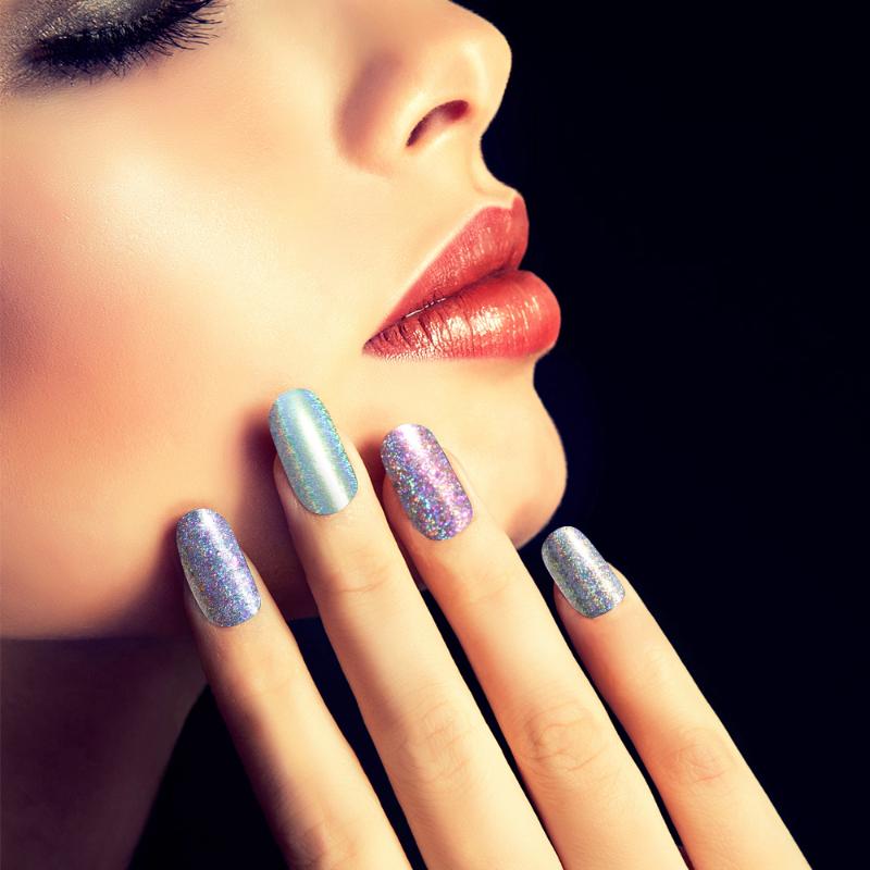 

Charming Chameleon Paillette Powder Irregular Nail Art Glitter Sequins Flakiness 12 Colors