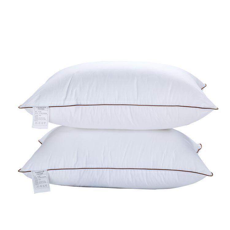 

Pillow Core High Density Velvet Pillow Core Neck Back Cushion Travel Hotel Pure Cotton White