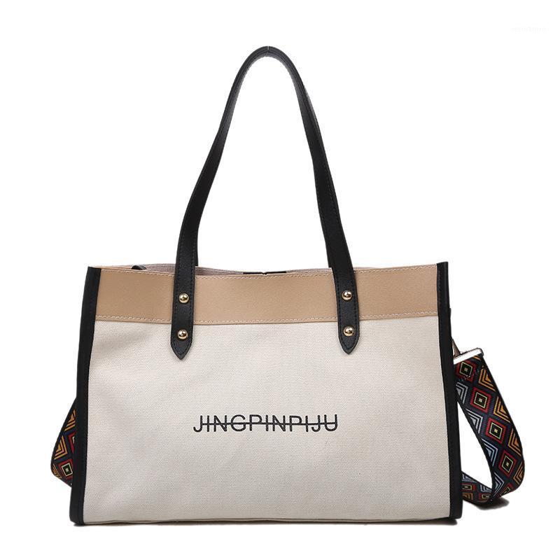 

Fanshion Canvas Bag Shopping Bag Graphic Tote Harajuku Shopper Women Canvas Shoulder Female Ulzzang Funny Eco1, Beige