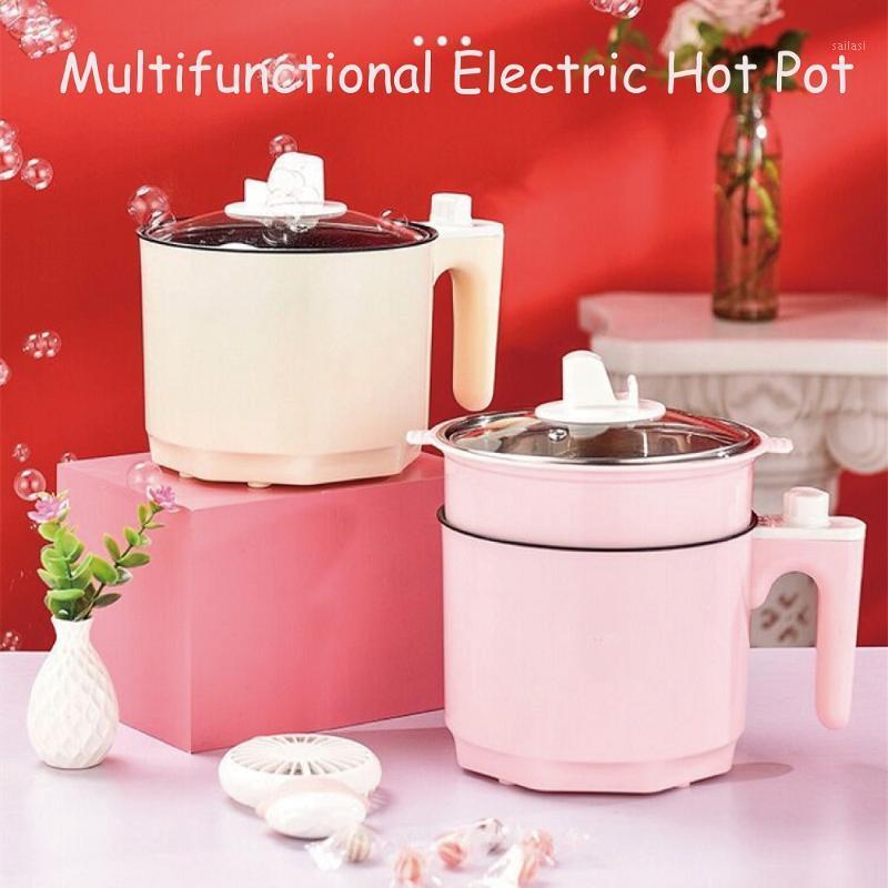 

220V Multifunctional Low Power Rice Cooker Household Electric hot Pot Bedroom Noodle Pot Single Without Steamer 1.8L1