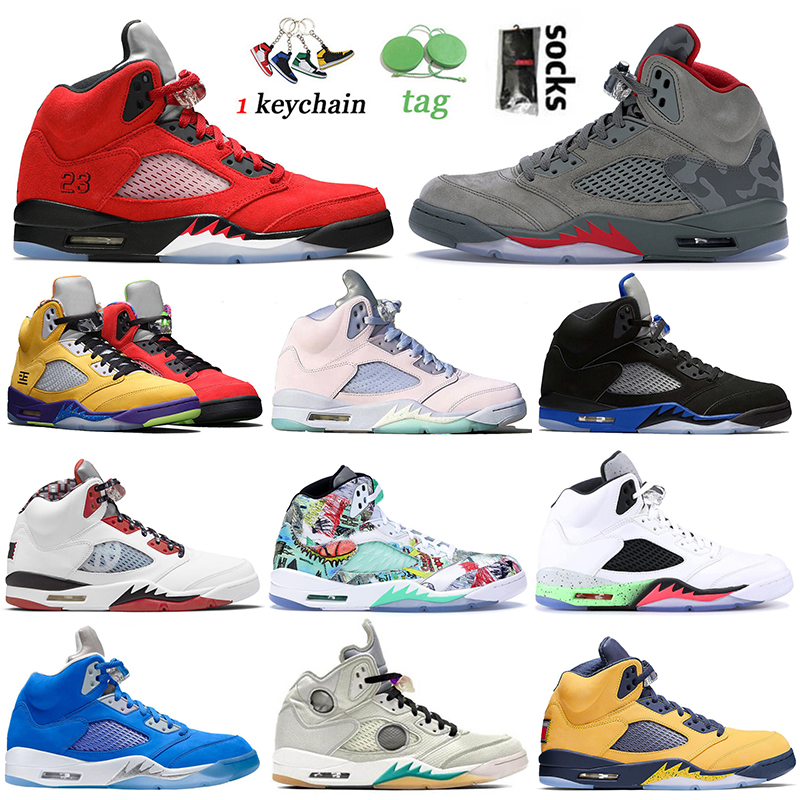 

Top Quality 5 5s Jumpman Mens Basketball Shoes Raging Bull P51 Camo What The Easter Metallic Gold Wings Michigan Bluebird Racer Blue Sports Trainers Sneakers EUR 40-47, D9 alternate bel-airs 36-47-1