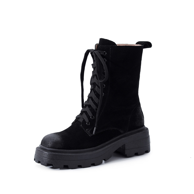 

2021 New Arrival Women's Fashion Rentals Ladies Winter Shoes Simple Boots F423, Black