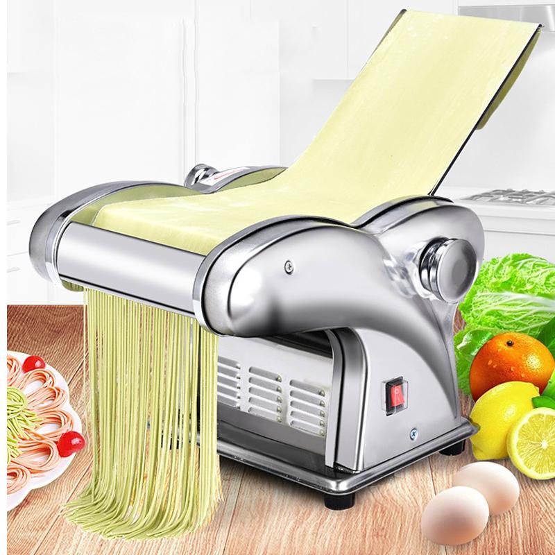

Pressing flour machine home electric noodle automatic pasta machine stainless steel noodle cutting dumpling skin1