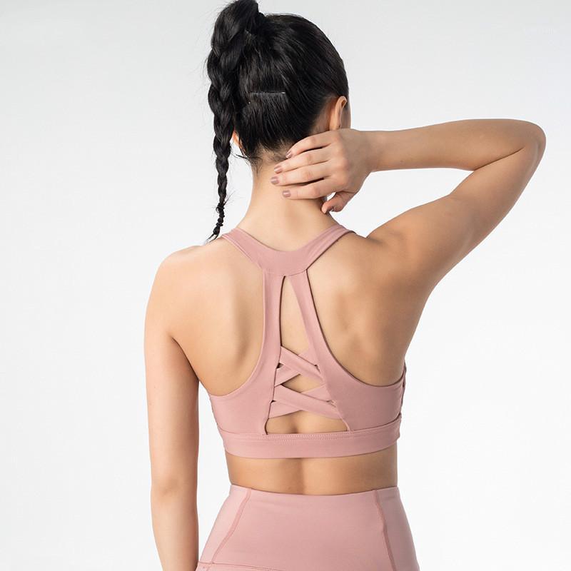 

Sport Underwear Yoga Clothes Running Fitness Yoga Bras Lady Sportswear Sport Top Bra Sports Wear For Women Gym Sports Bras1, Black