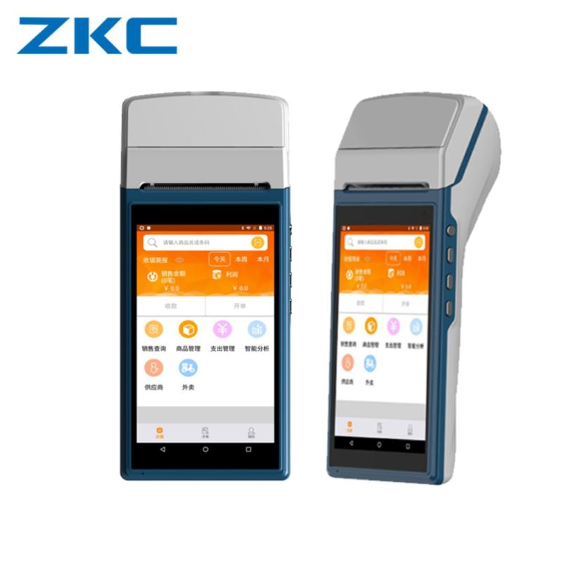 

ZKC5501 terminal wireless pda with label printer barcoce scanner