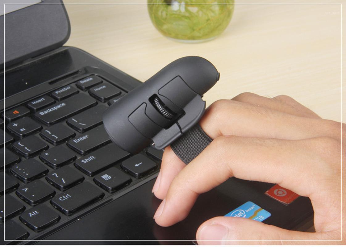 

1pc Black 2.4GHz USB Wireless Finger Rings Optical Mouse 1200Dpi for PC Laptop Desktop Wireless Bluetooth Optical Mouse1