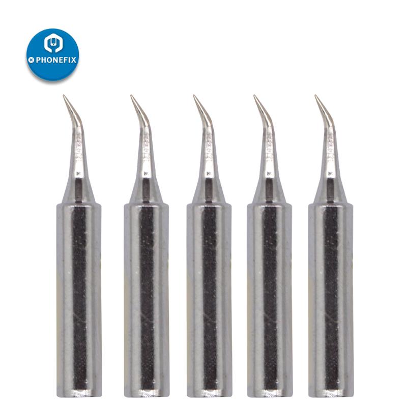 

5pcs 900M-T Soldering Tip Lead-free Solder Iron Welding Tips BGA Soldering Station Tools For Hakko 936 Rework Station