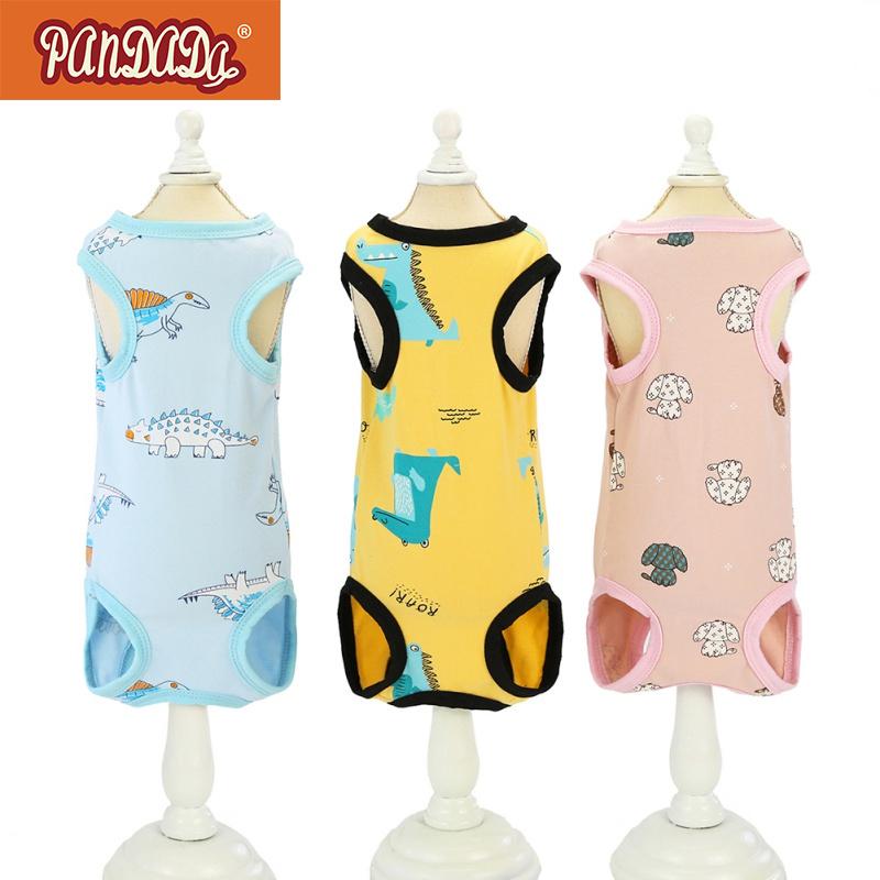 

Pet Clothes Vest Weaning Anti-Licking Postoperative Protective Dog Cat Cotton Sterilization Suit -XXL