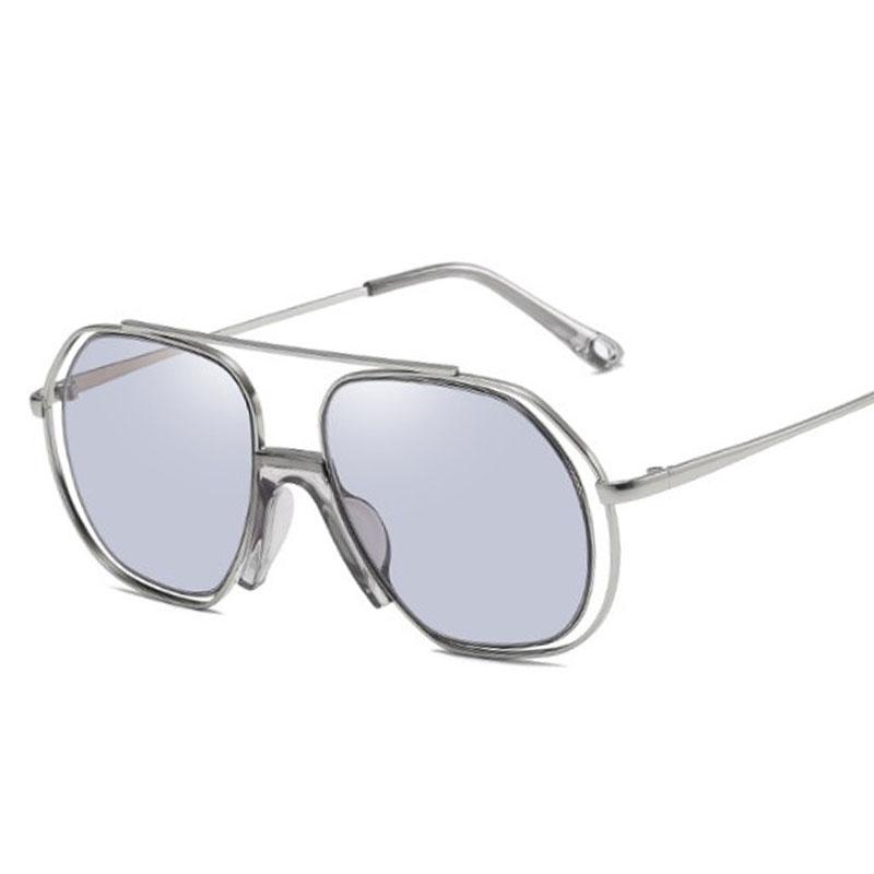 

Veshion Hollow Luxury Sunglasses Men Women Fashion Shades UV400 Vintage Glasses