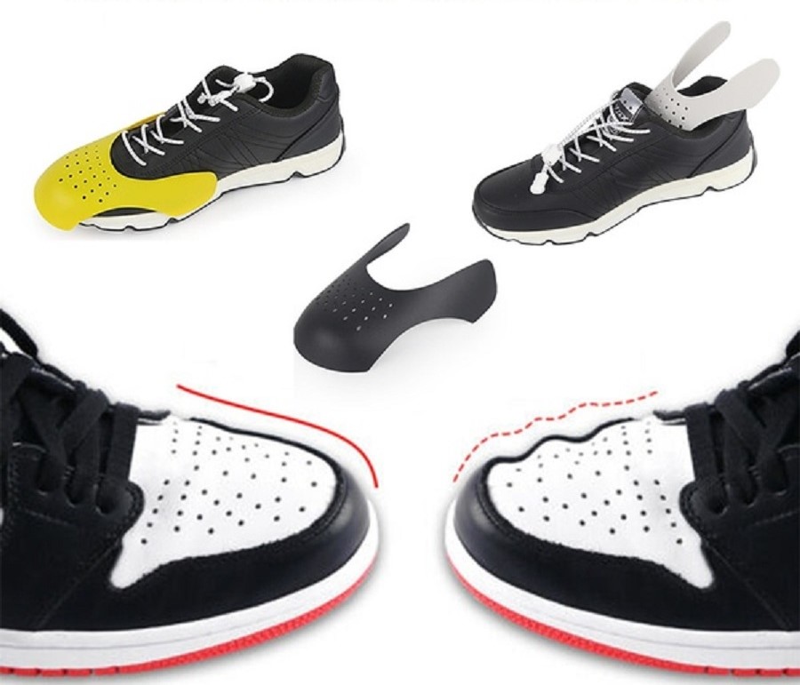 

Shoes Shields for Sneaker Anti Crease Wrinkled Fold Shoe Support Toe Cap Sport Ball Shoe Head Stretcher shoes trees white black yellow