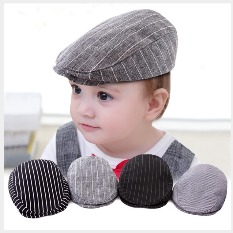 2021 New Hot Sale Baby Boys Gentleman Hats Kids Casual Caps Child Hat Boy Cap 6 Colors