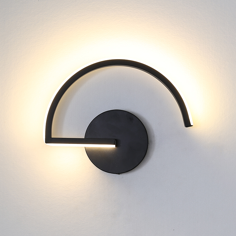 

Modern LED Led indoor wall lamps modern wall sconce with switch stair light fixture hallway sconce