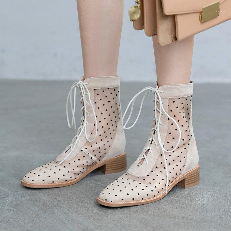 

EshtonShero Spring Women Shoes Square Med Heel Platform Women Pumps Ladies Casual Shoes Zipper Elegant Round Toe Woman Size 3-121, Black