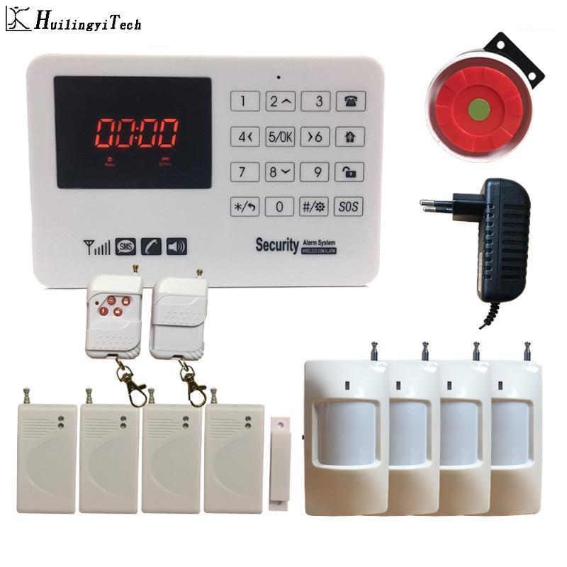 

Wireless GSM Alarm Security Hom Alarm System DIY Kit Control With Auto Dial Motion Detector Sensor Home Burglar System1