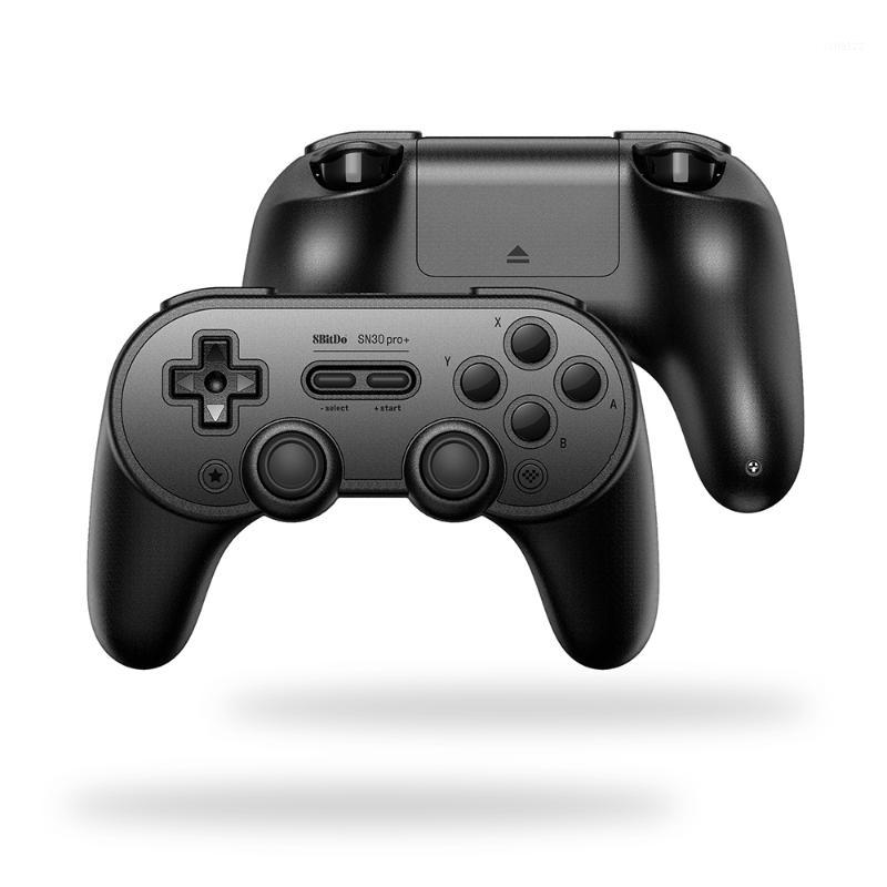 

8Bitdo SN30 Pro+ Bluetooth Gamepad Controller Black Edition Cordless Controller for Switch for Mac OS Switch Windows Android1