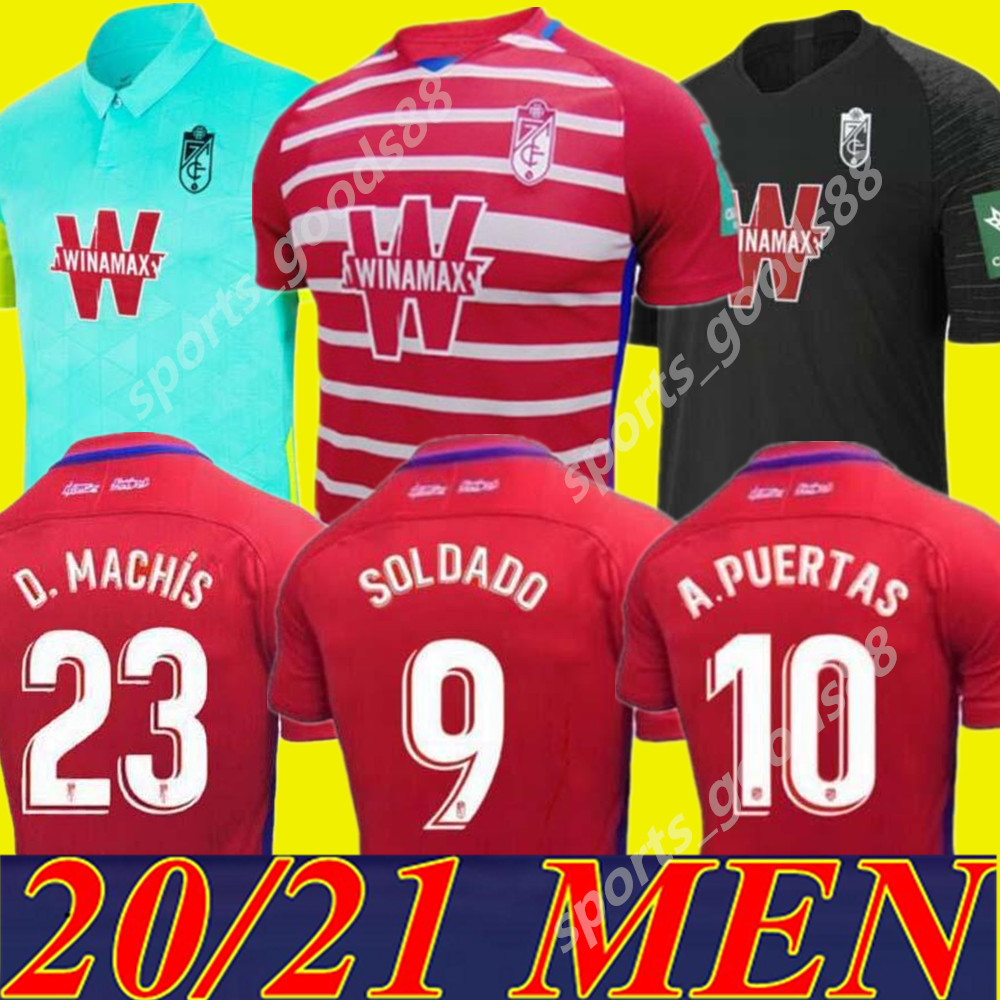 

2020 2021 Men+Kids 2020 2021 Granada soccer jerseys 20 21 Granada CF home away third SOLDADO Herrera Antonio Puertas football shirts
