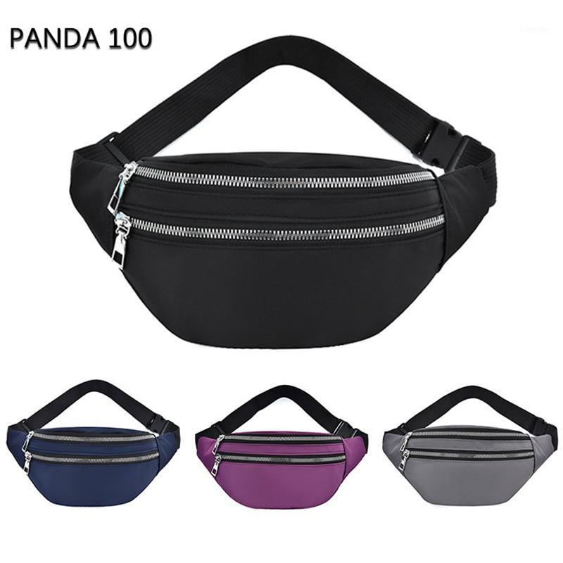 

2021 New Fanny Pack For Women Waterproof Waist Bags Ladies Fashion Bum Bag Travel Crossbody Chest Bags Unisex Hip Bag1, Beige
