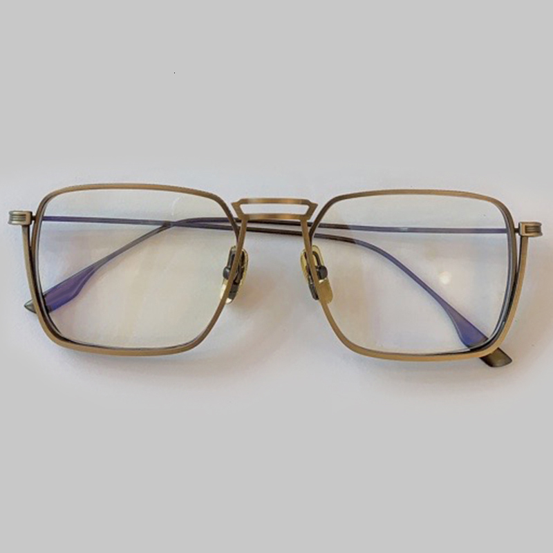 

2021 New Clear Eye Frames for Women Men Transparent Lens Metal Brand Designer Prescription Glasses Espejuelos Mujer 22ga