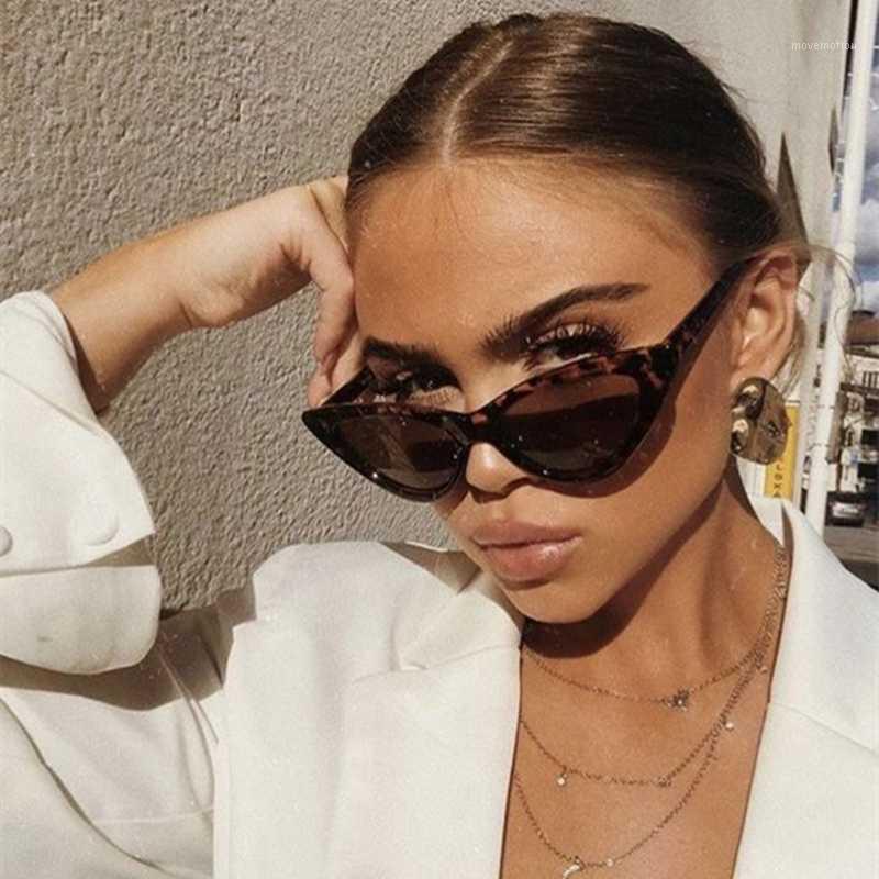 

2020 Vintage Women Sunglasses Cat eye Eyewear Brand Retro Sunglass Female UV400 Shade Points1