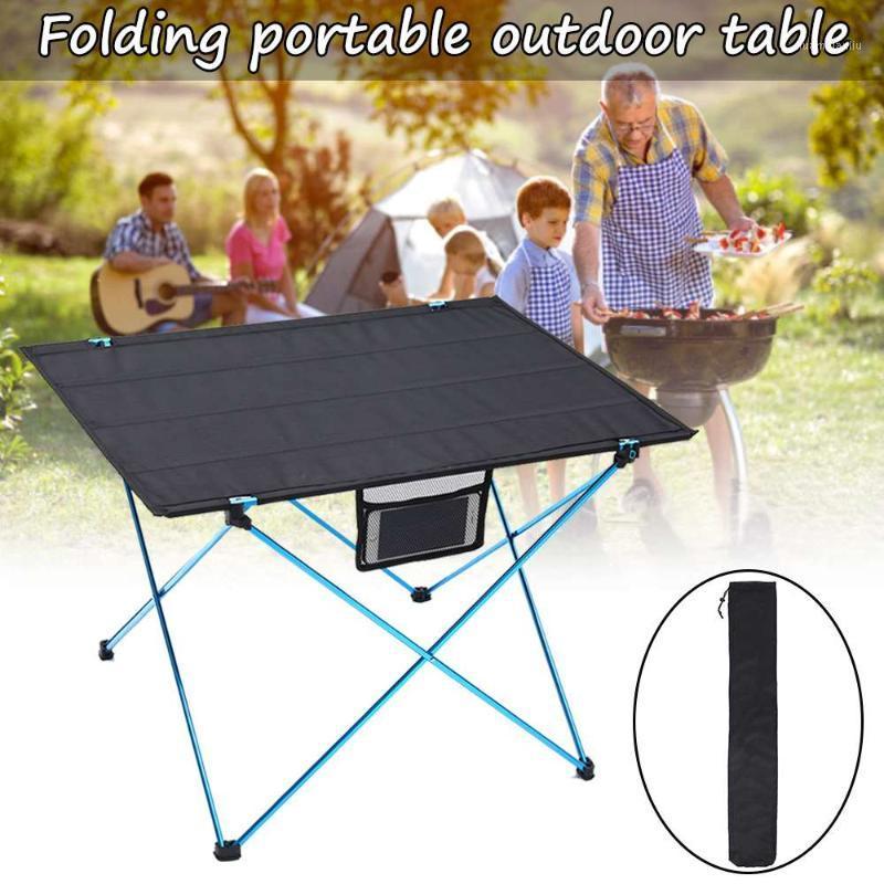 

Foldable Camping Table Seat Mat Portable Aluminium Alloy Ultra-light Outdoor Picnic Furniture Folding Desk for Travel Beach BBQ1