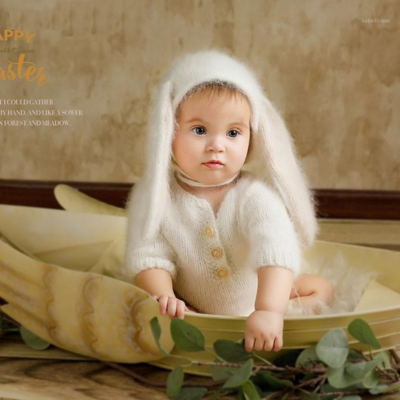 

Newborn photography props,Fuzzy romper for baby photography props1, Beige