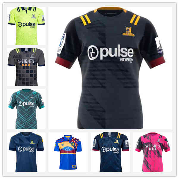 

2020 HIGHLANDERS Super Rugby Jersey Training Jerseys National Rugby League shirt Zealand HIGHLANDERS Performance Singlet shirts, Black;gray