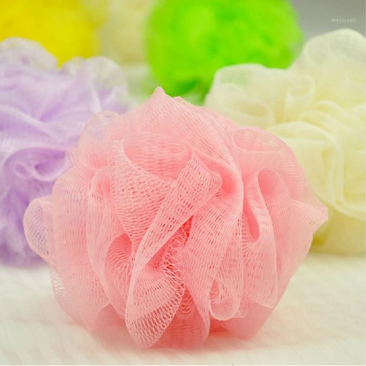 

Wholesale- bath ball massageador tubs scrubber Body cleaning Mesh Shower pouf wash Sponge scrubber 3pcs/lot BB071