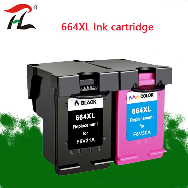 

Replacement for 664XL 664 Ink Cartridge for Deskjet 1115 2135 3635 2138 3636 3638 4535 4536 4538 4675 4676 4678 printer