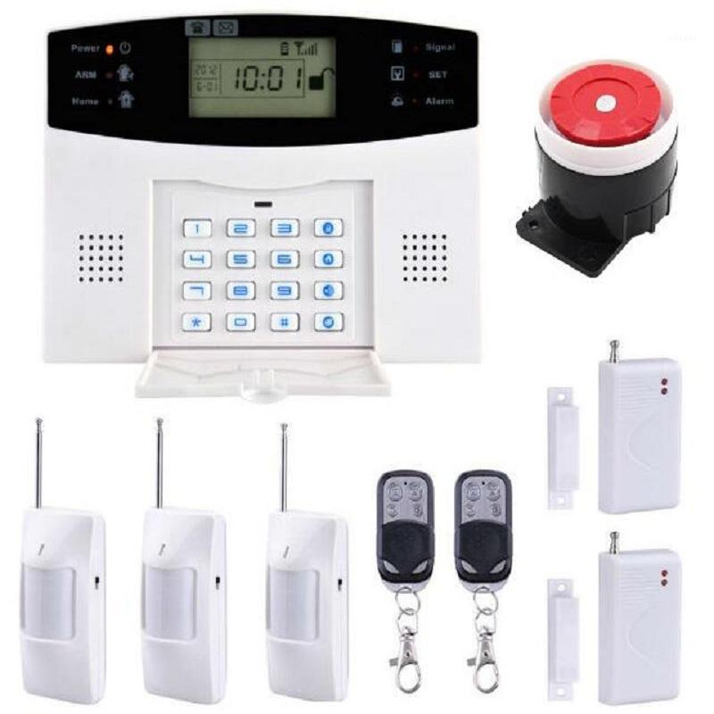 

YobangSecurity Russian French Italian Wireless GSM Alarm System LCD Keyboard Door Window PIR Alarm Sensors for Home Security1