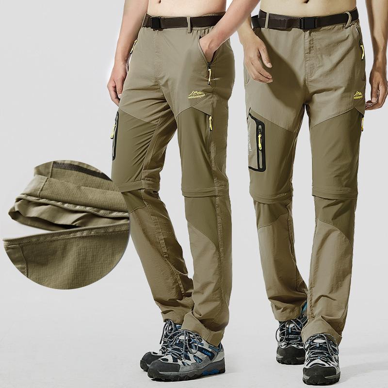 

Hunting Pants Outdoor Hiking Men Women Fishing Camping Clothes Oversized Waterproof Breathable Removable Climbing Trousers 6XL, Camo;black
