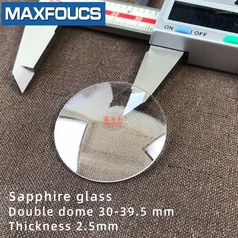 

Watch glass Anti-scratch sapphire single dome Thick 2.4/ 2.5/2.6/2.8mm diameter 30 mm to 39.5 mm Transparent crystal 1 Pieces1