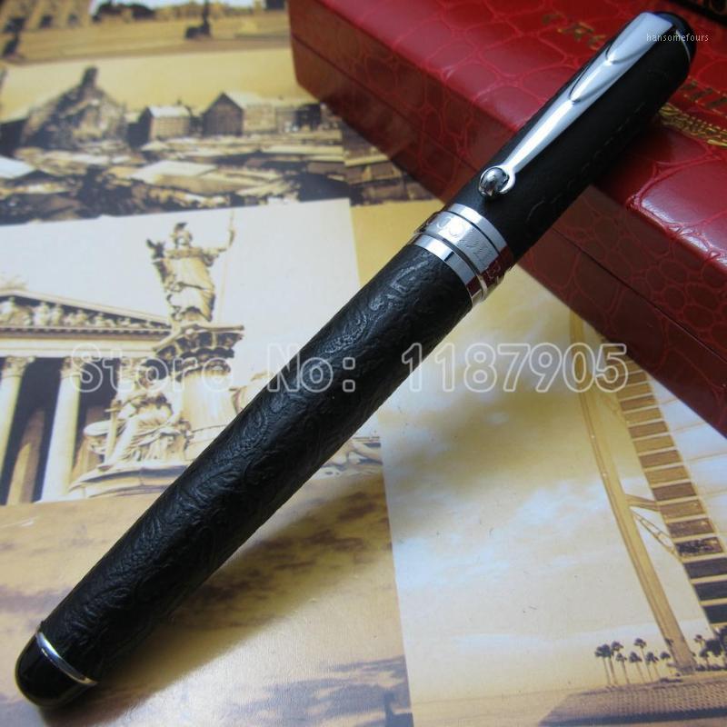 

Crocodile 168 crocodile Black skin paern roller ball pen Hot Blue Red Coffee Color1