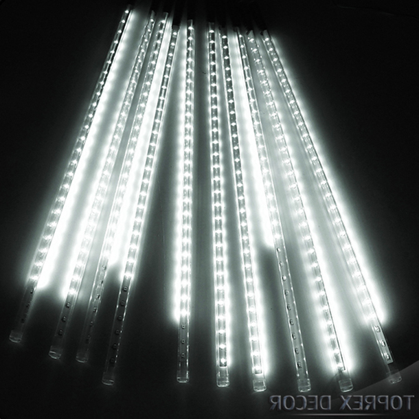 

meteor Professional wholesale custom led outdoor 30cm/50cm/80cm shower lights for christmas decoration, Blue