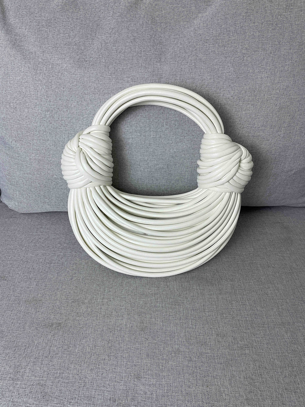 

Jodie Knotted wallets Double Kont Handbag Women jodie Pull Bread Tote Line Zipper Closure Top Quality Handbags Purse Plain Fashion Wallets Tie Knot hobo theshell, Customize