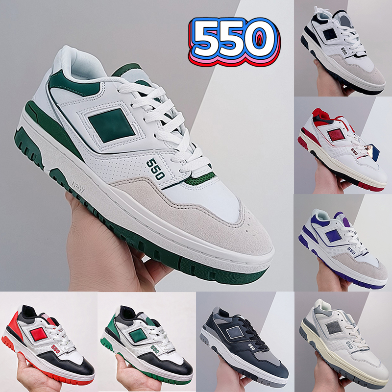 

Top quality 550 Basketball Shoes mens UNC white green grey royal red black navy blue Syracuse shadow Sea salt burgundy cool grey low women Sneakers trainers US 4-11, 24 bubble wrap packaging