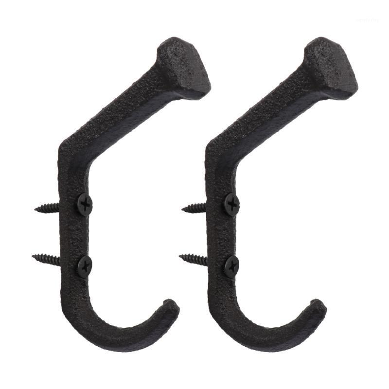 

2pcs Hook Durable Handy Sturdy Device Tool Hanger for Garden Home Door1