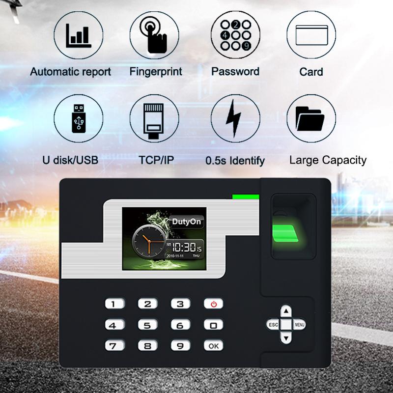 

Eseye Fingerprint Door Access Control System Biometric Fingerprint Time Attendance System TCPIP USB Time Clock Employee Machine