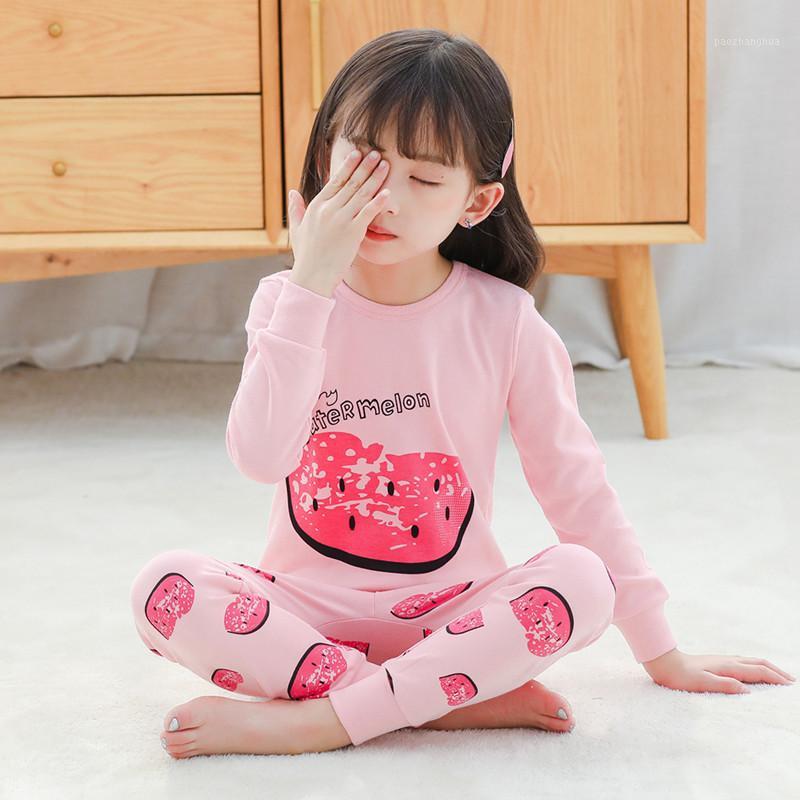 

Kids Girls Pajamas Set Boys Cartoon Cotton Sleepwear Pyjamas Long-sleeves Sleep Suit Children Nightwear Baby Christmas Pajamas1, Yl-02