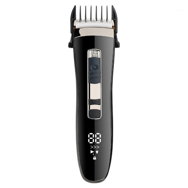 

Hair Clippers for Mes, Professional Cordless Rechargeable Electric Cutting Trimmer Kits with Display 4 Guide Combs Set1