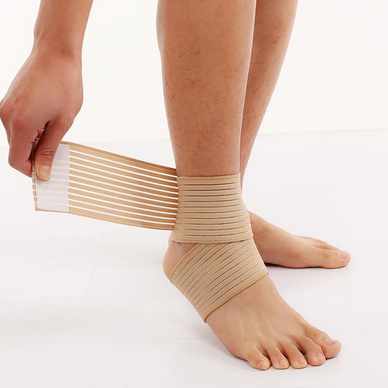 

Sports Ankle Support Football Basketball Taekwondo Sport Protection Bandage Elastic Safety Gym Ankle Sprain Brace Guard Protect, Black