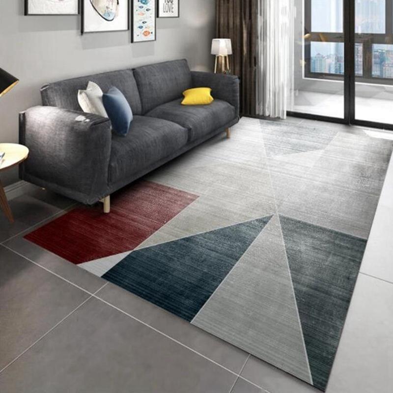 

Nordic Simple Style Living Room Area Rugs Geometric Pattern Bedroom Bedside Kitchen Decor Carpets Sofa Table Anti-Slip Floor Mat1, Carpet1