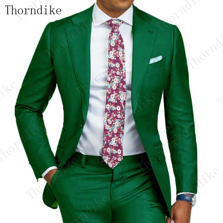 

Suit Men New 2020 Long-Sleeved Men's Suits Dress Hosted Theatrical Tuxedos For Men Wedding Prom Red Yellow Blue And Green, Suits11