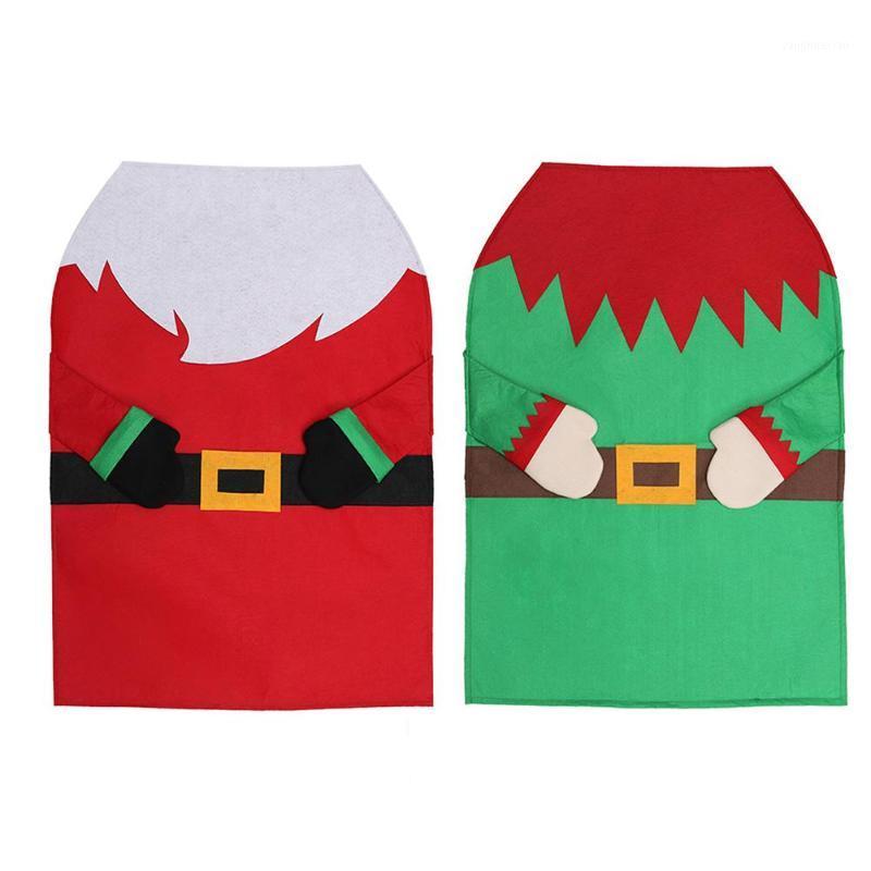 

Aprons Christmas Santa Claus Elf Kitchen Apron Party Cooking Xmas Decor1