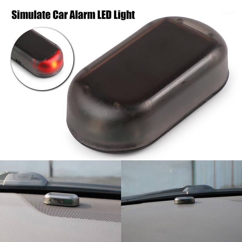 

12V Car Fake Security Light Solar Powered Simulated Dummy Alarm Wireless Warning Anti-Theft Caution Lamp LED Flashing Imitation1, As pic