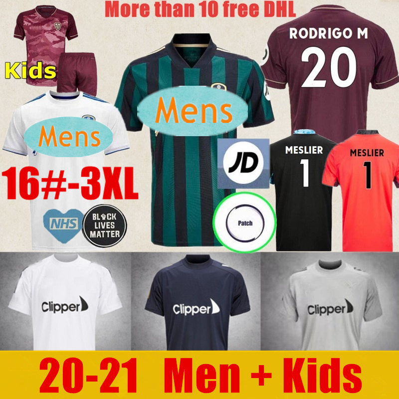 

Thai Qualiy S-3xl 20 21 Leeds United home 3rd soccer jersey COSTA Celebrates Centenary 2020 2021 Training GK clothes BAMFORD CLARKE uniform, Gk22