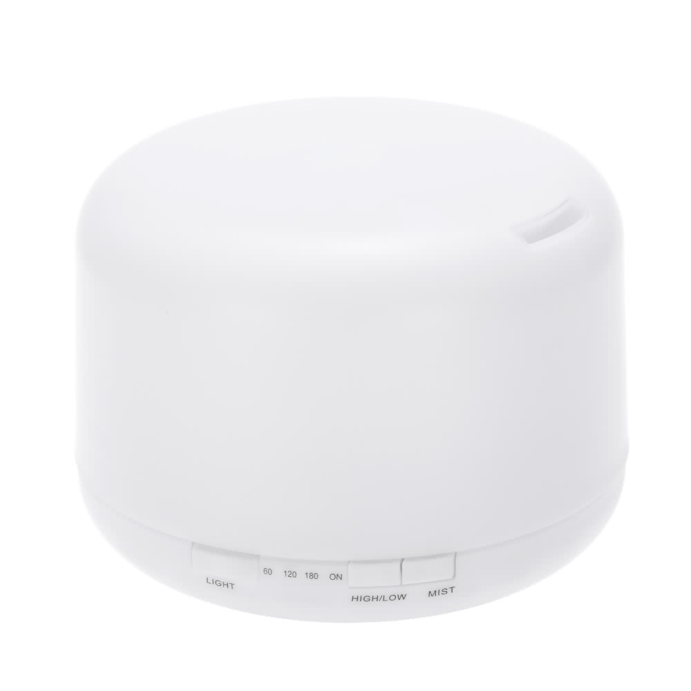 

Anself 500ml Cool Mist Humidifier Ultrasonic Aroma Essential Oil Diffuser 7 Colors LED Night-light Air Humidifier for Home Office, Customize