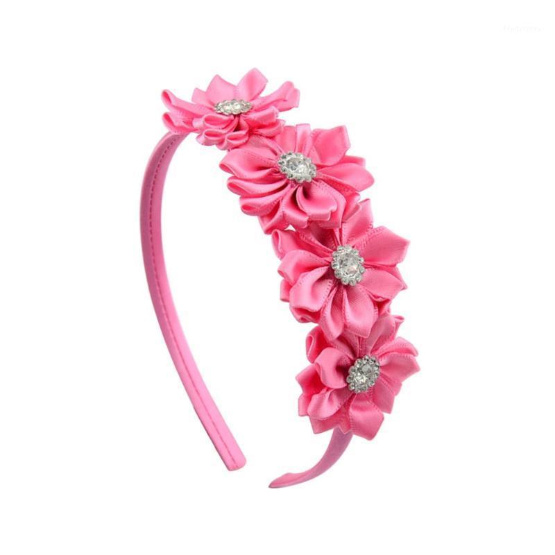 

Girls Fashion 4.7 inch Headband Ribbon 7 Colors Covered Hairband With Boutique Grosgrain Ribbon Flower Bow Headband 6491, 20