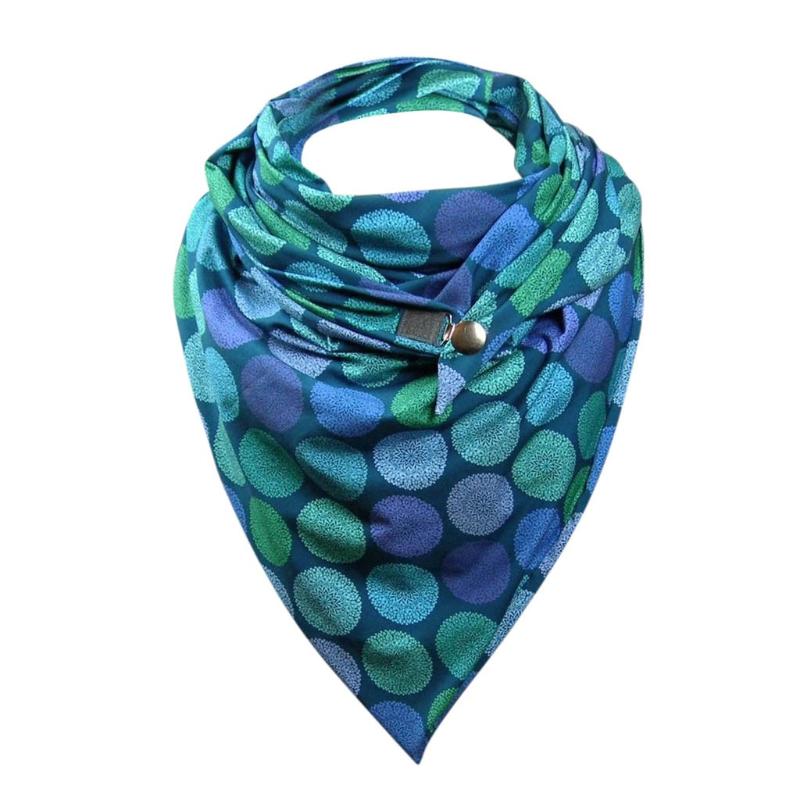 

2020 Winter Women Printing Scarf Fashion Plaid Printing Button Soft Wrap Casual Warm Scarves Shawls Simplicity Fashion Shawls
